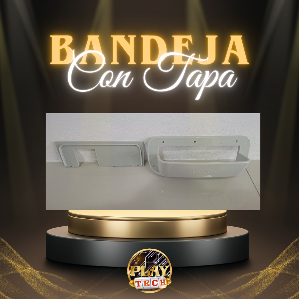 Bandeja Plastica + Tapa
