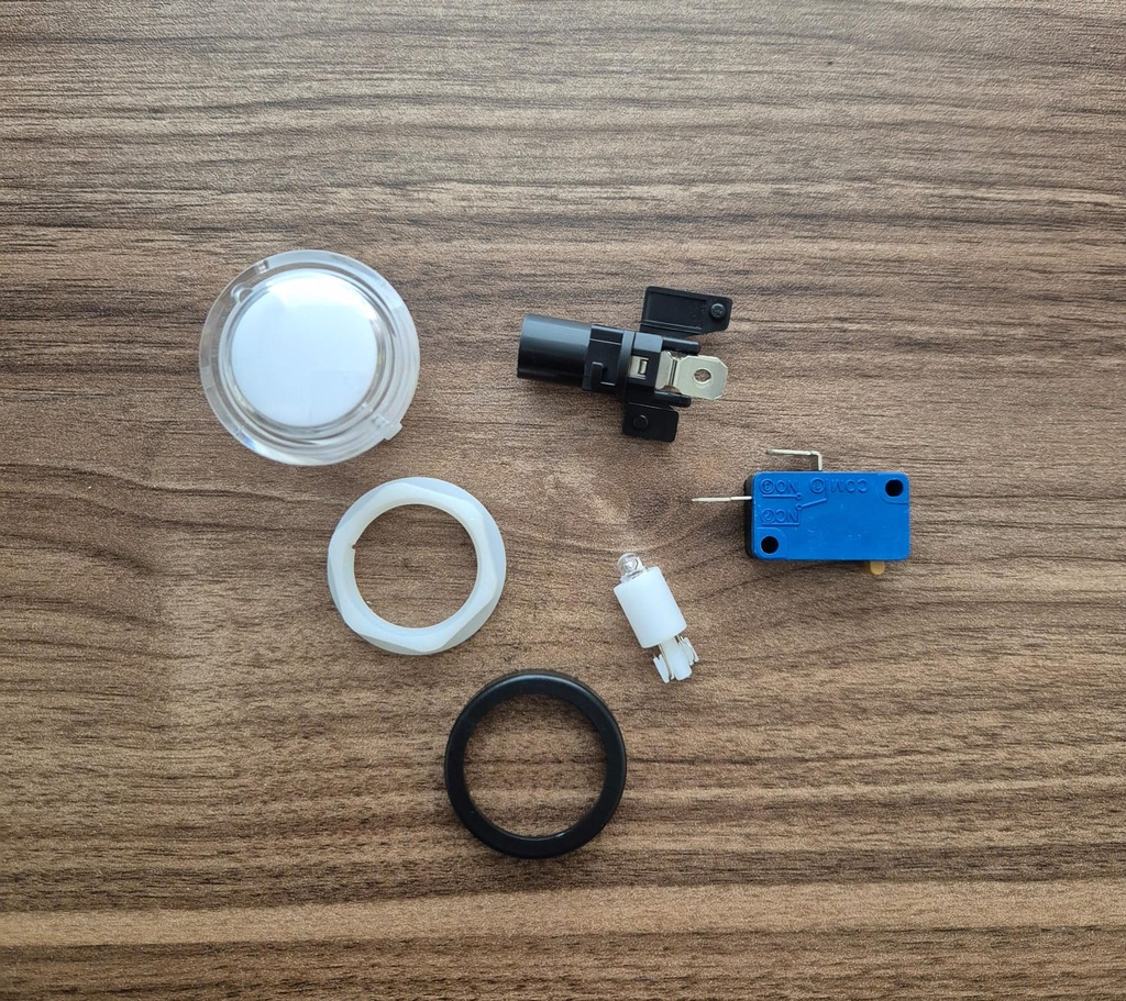 Boton LED Completo (Redondo)